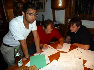 Stuierender aus Indien